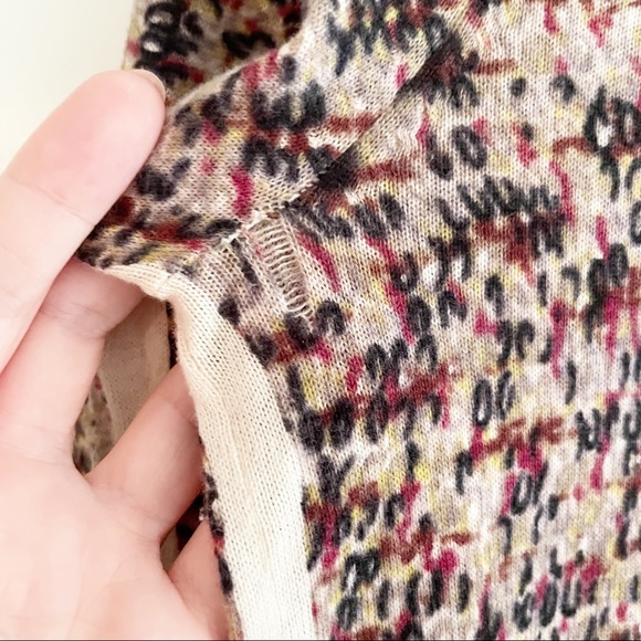 Marc by Marc Jacobs Multicoloured V-Neck Button up Cardigan Sweater Size Small - Picture 6 of 13